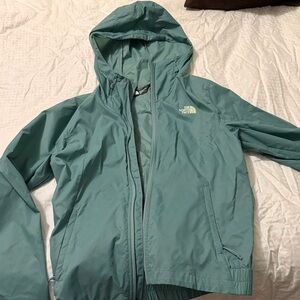 The North Face Women's Teal Hooded Ski Jacket
